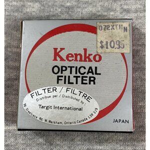 Vintage Kenko UV Optical Cross Camera Lens Filters For Color. 49.0s